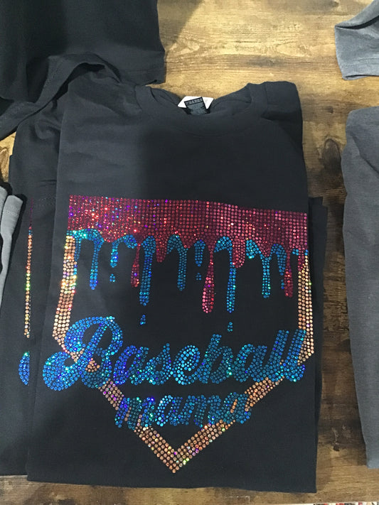 Baseball Mama Spangle