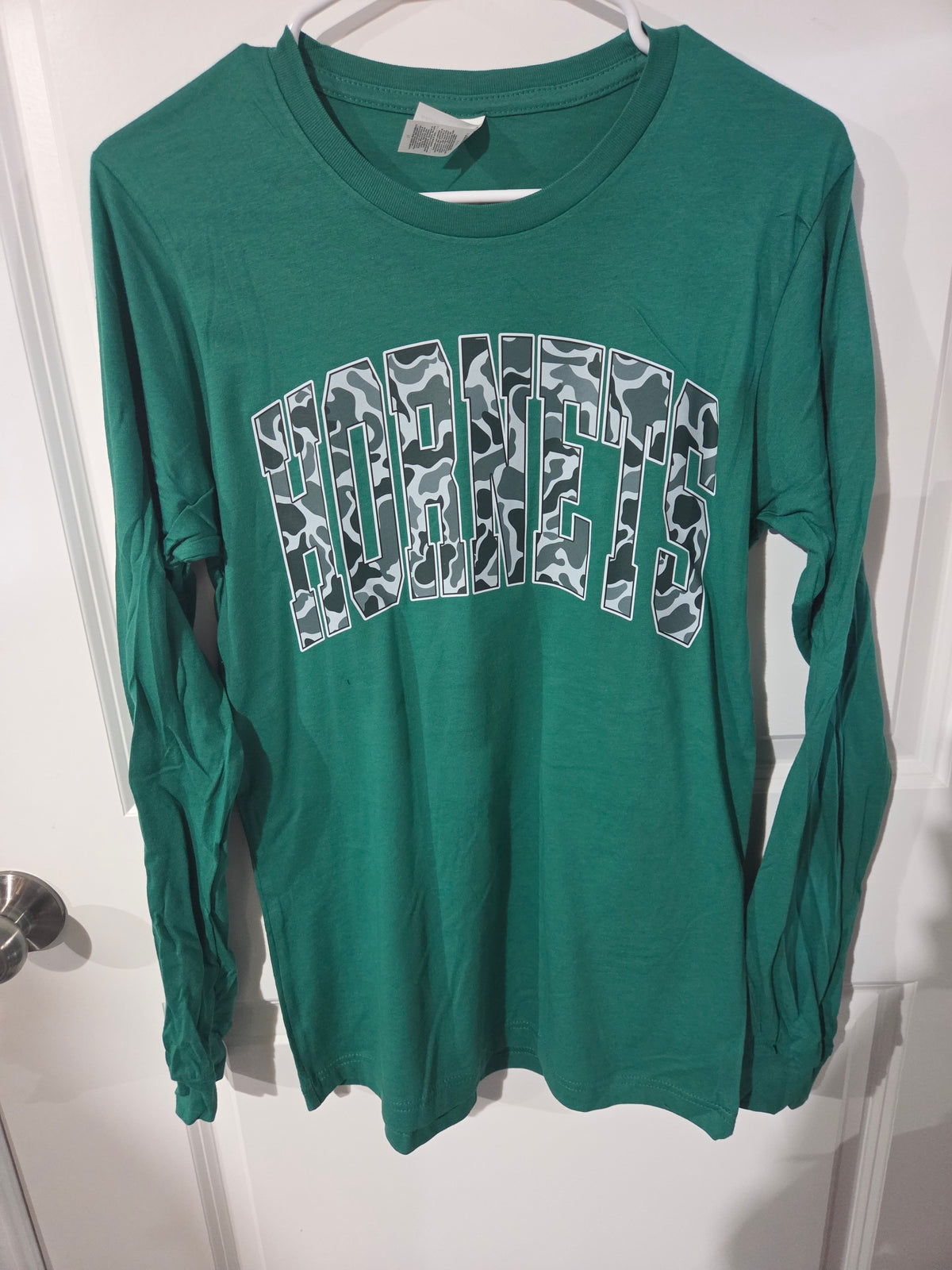 Grn Camo Hornets LS