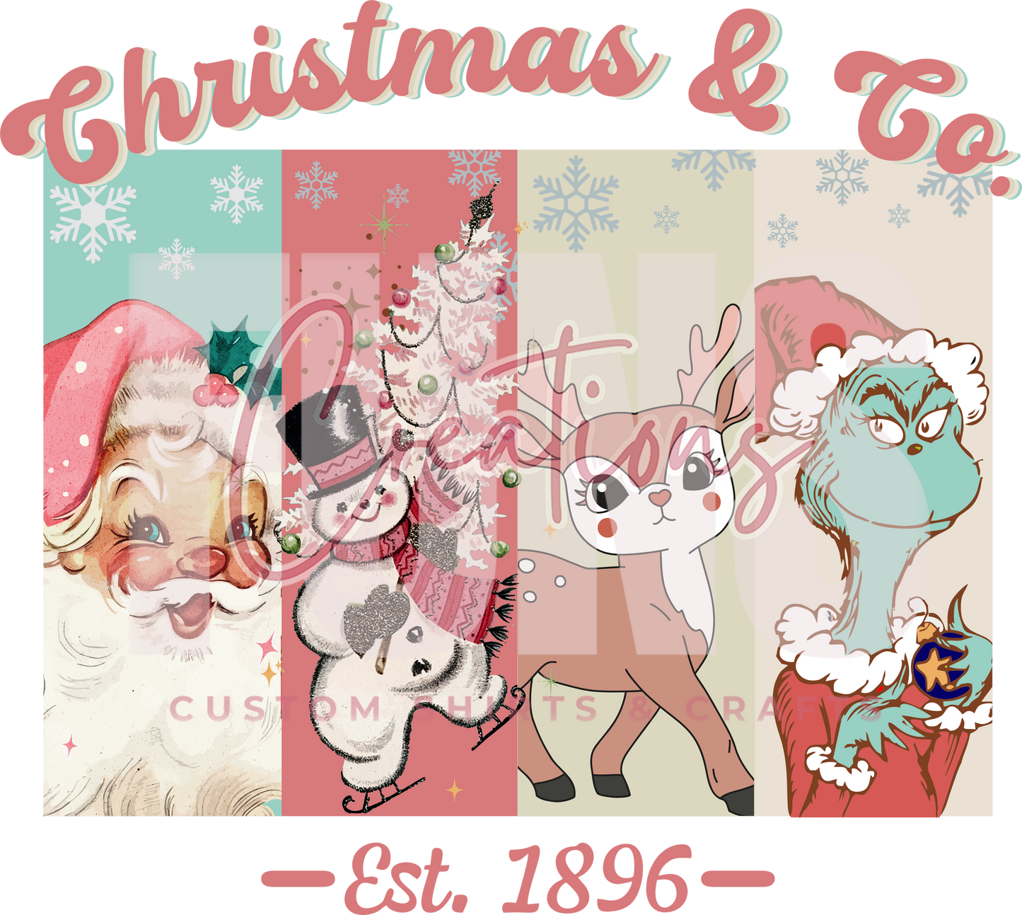 Christmas & Co DTF Transfer