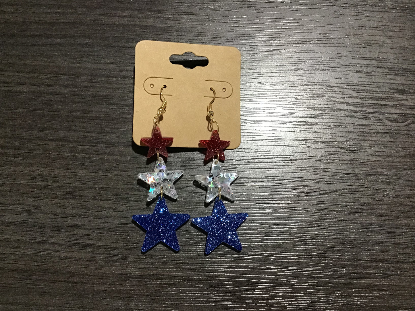 Glitter Star Dangle