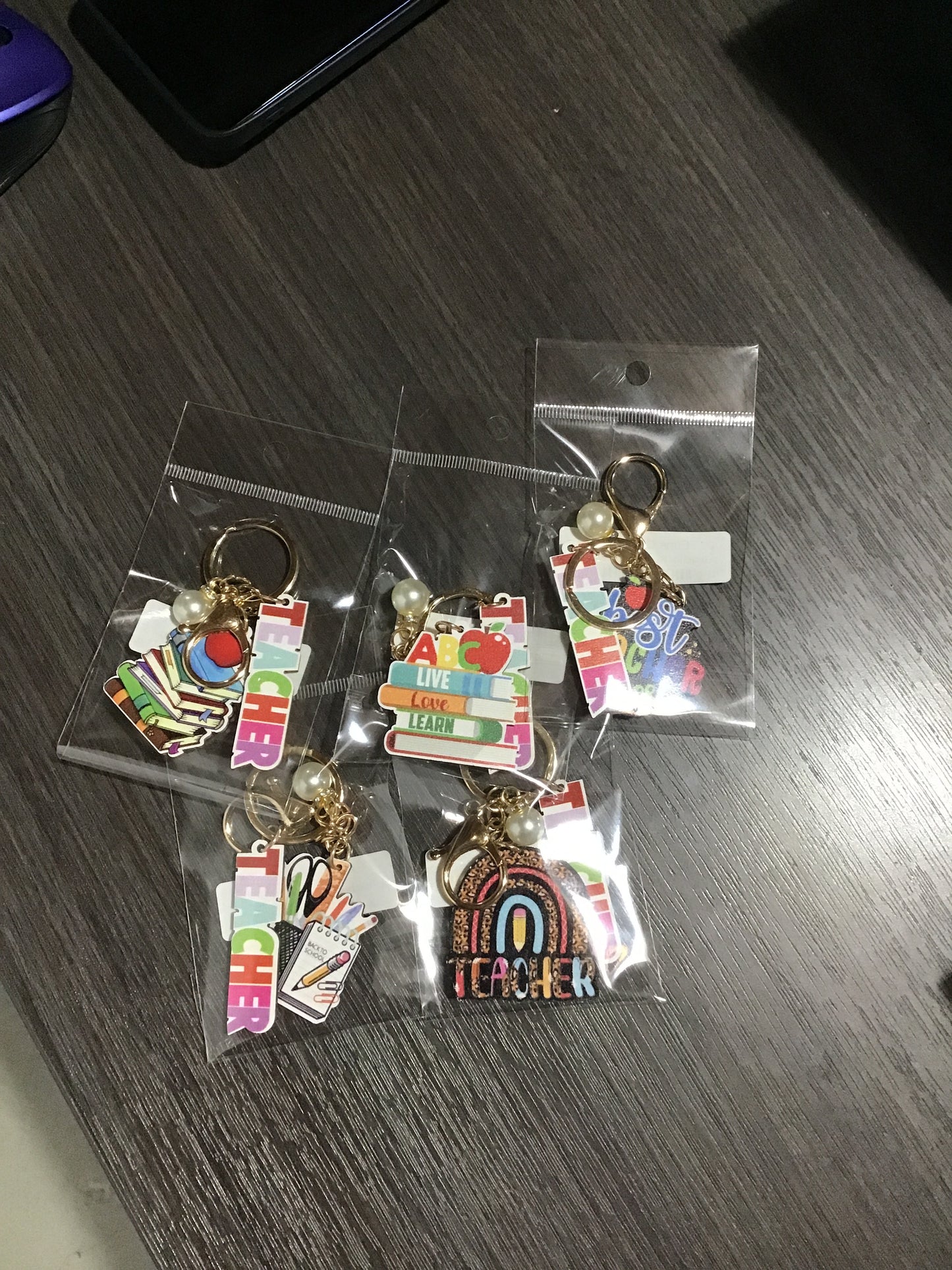 Teacher Keychains