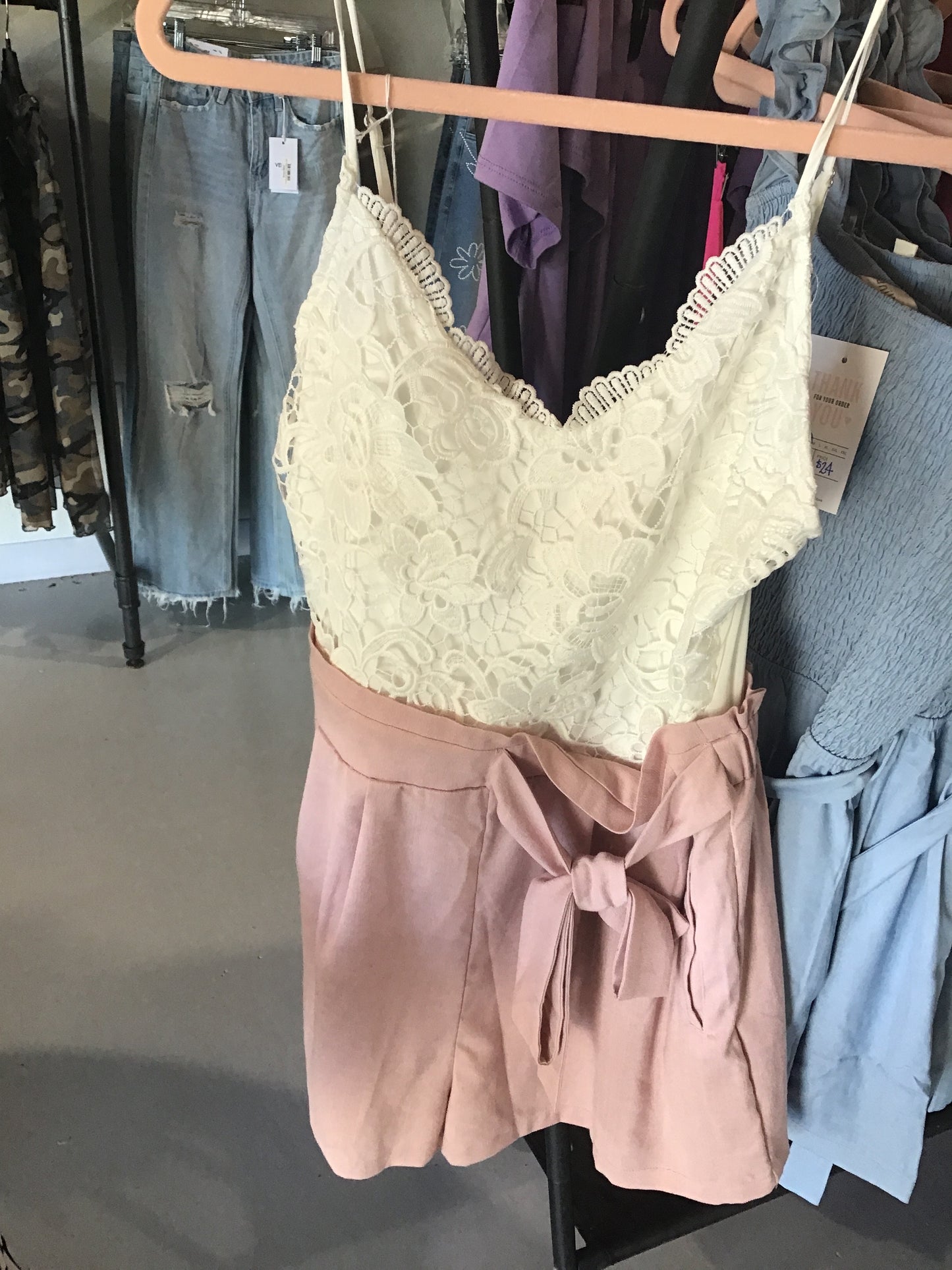 Lace Romper