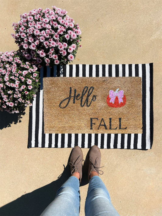 Hello Fall Mat