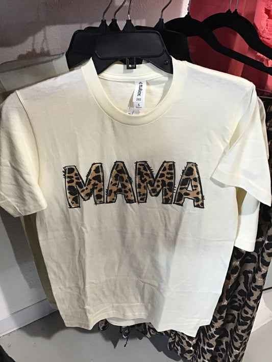 Leopard MAMA tee
