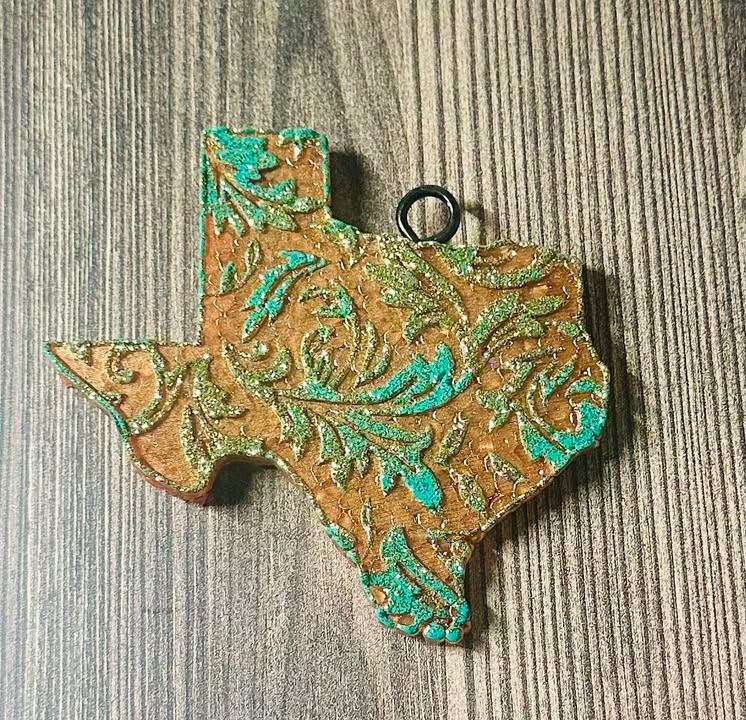 Tooled Texas- Mahogany Teakwood