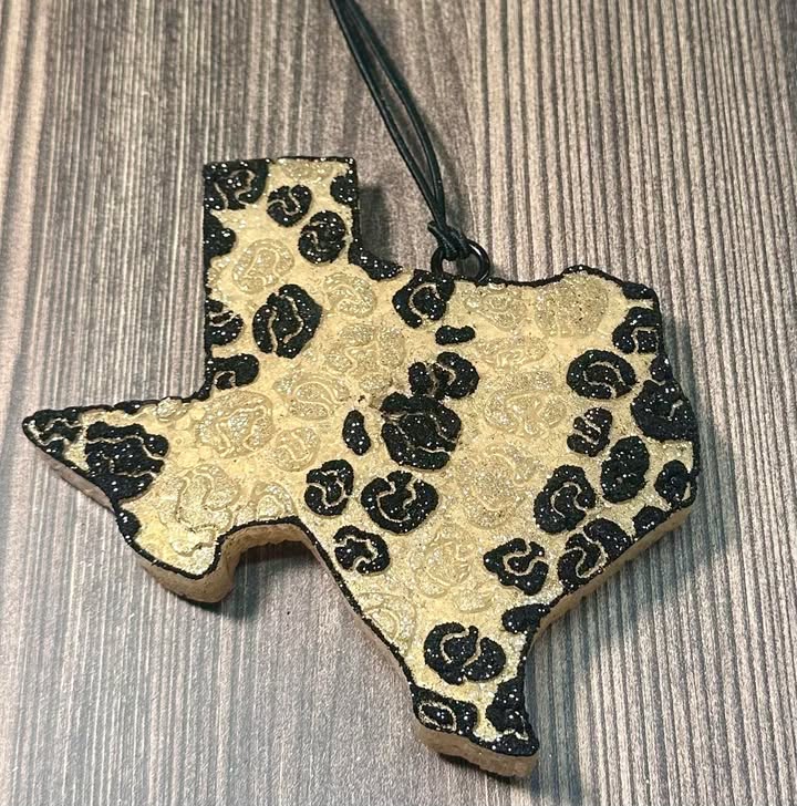 Gold/Blk TX- Leather & Lace