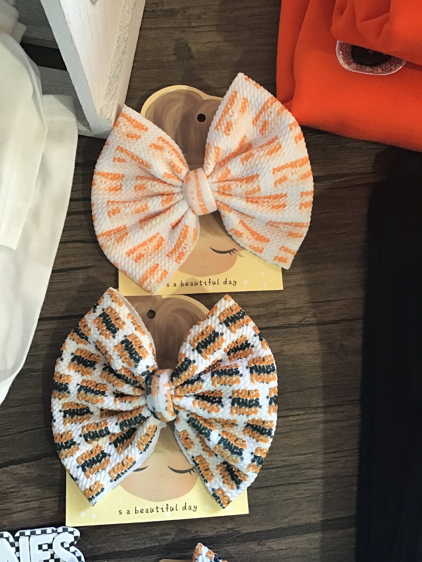 Pines Fabric Bow