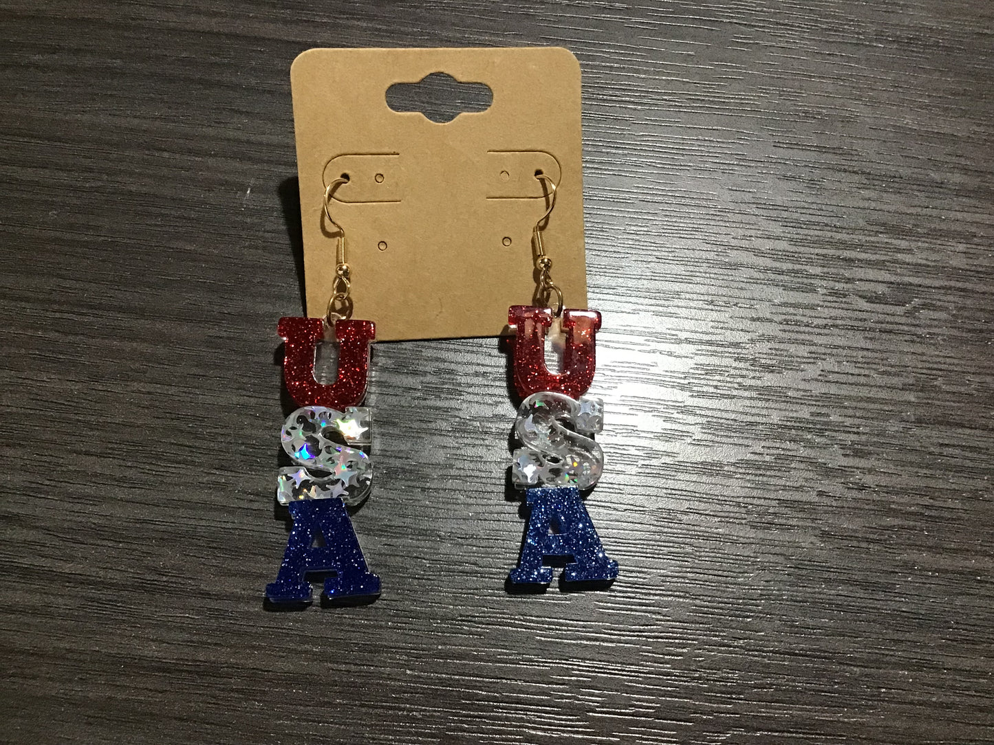 USA Acrylic Dangle