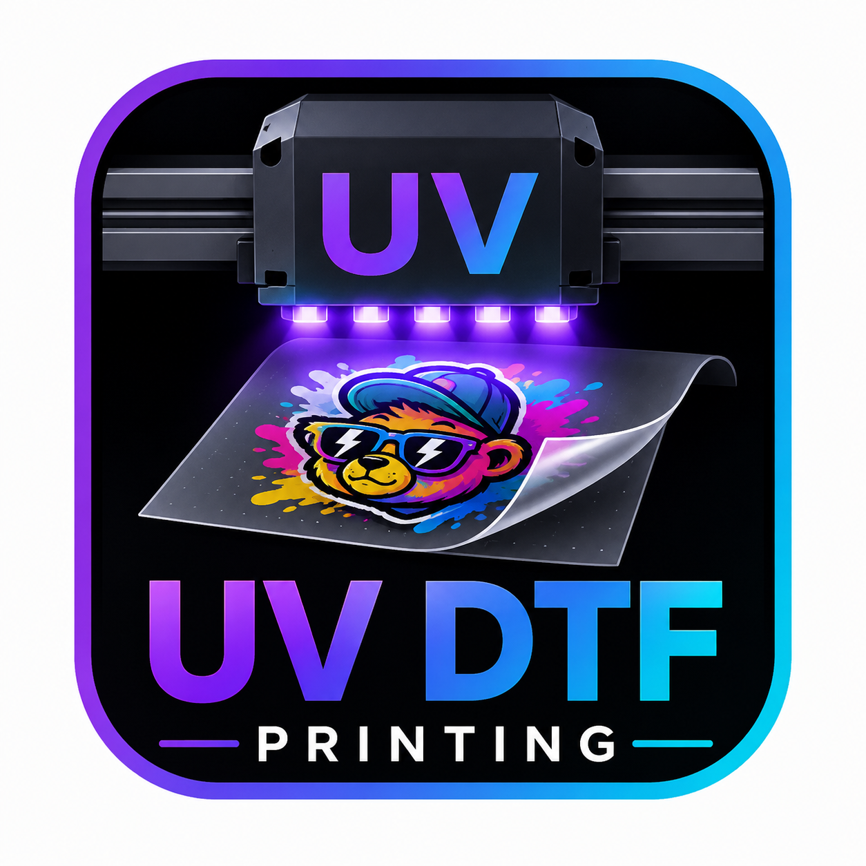 Custom UV DTF Sticker