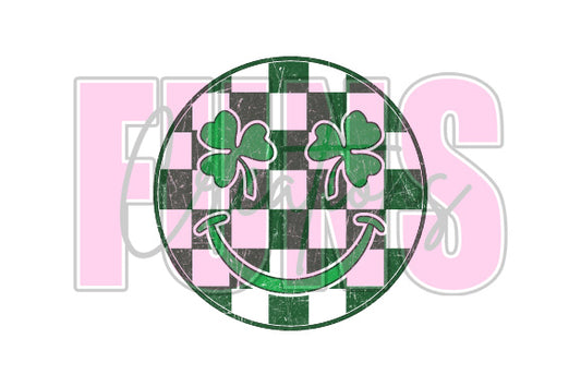 Shamrock Smile DTF Transfer