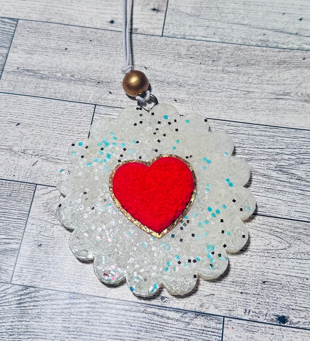 Flower Heart Patch - Diva