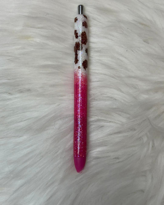 Cow Print Pen
