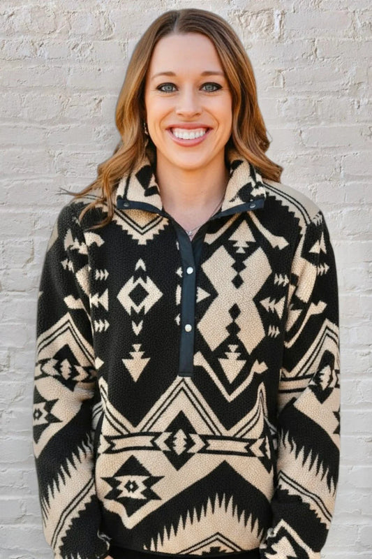 WESTERN AZTEC PULLOVER