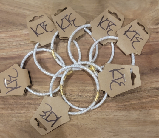 White Bangles