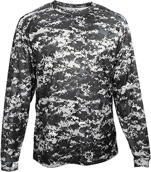 Badger Sport Digital Camo Long Sleeve