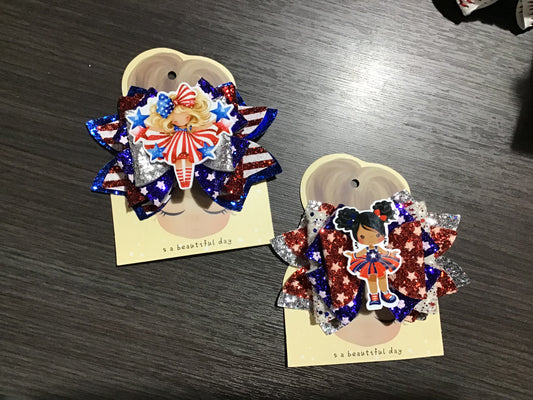 Patriotic Stacked Bow