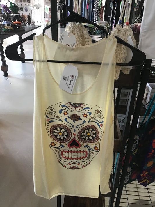 Ivory Skull Tank