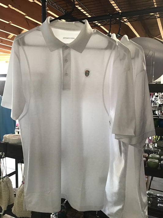 Men's Polo - White