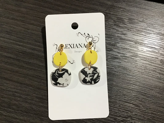 Yellow/Blk Sm Dangle
