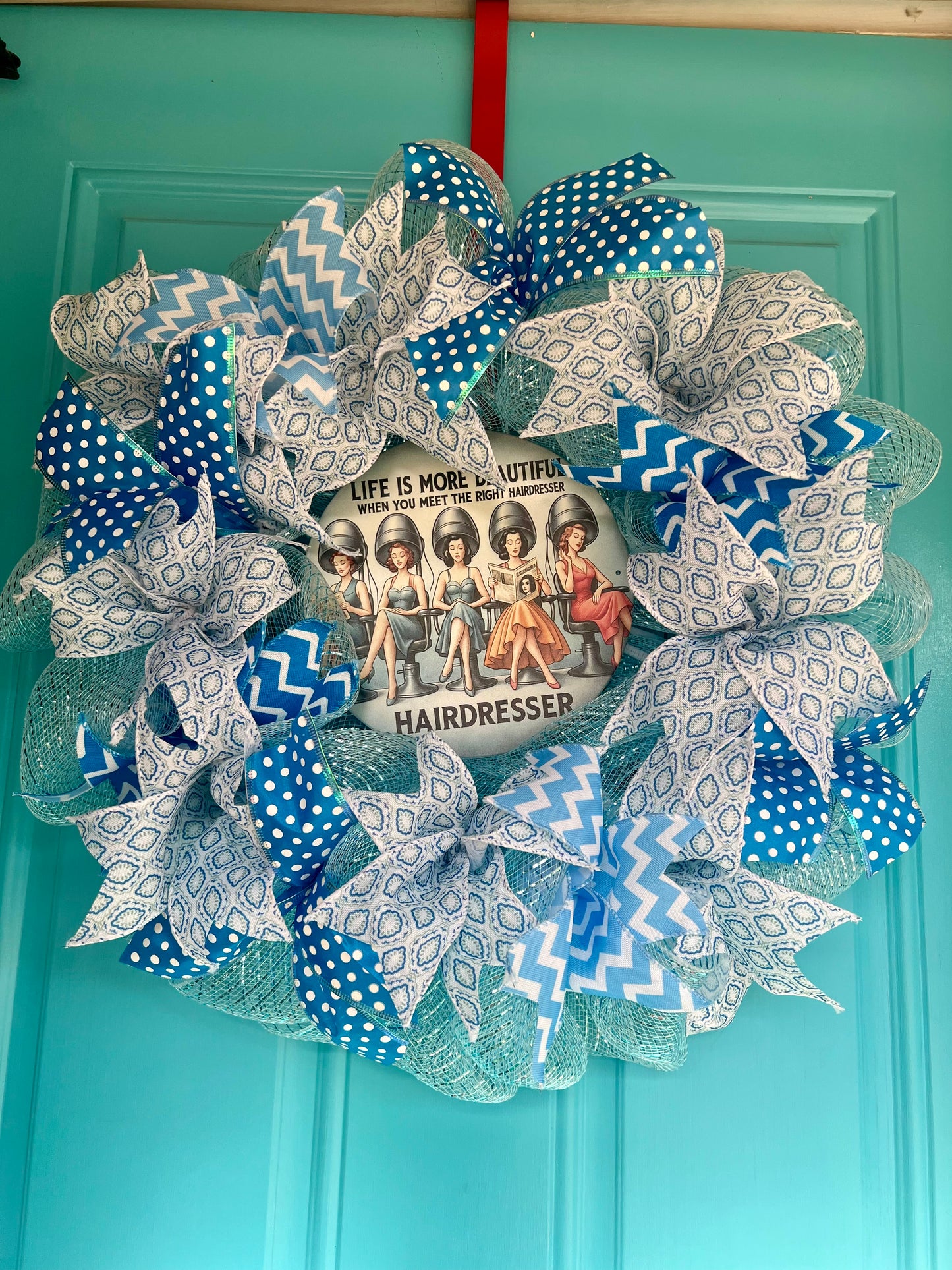 Hairdresser Wreath