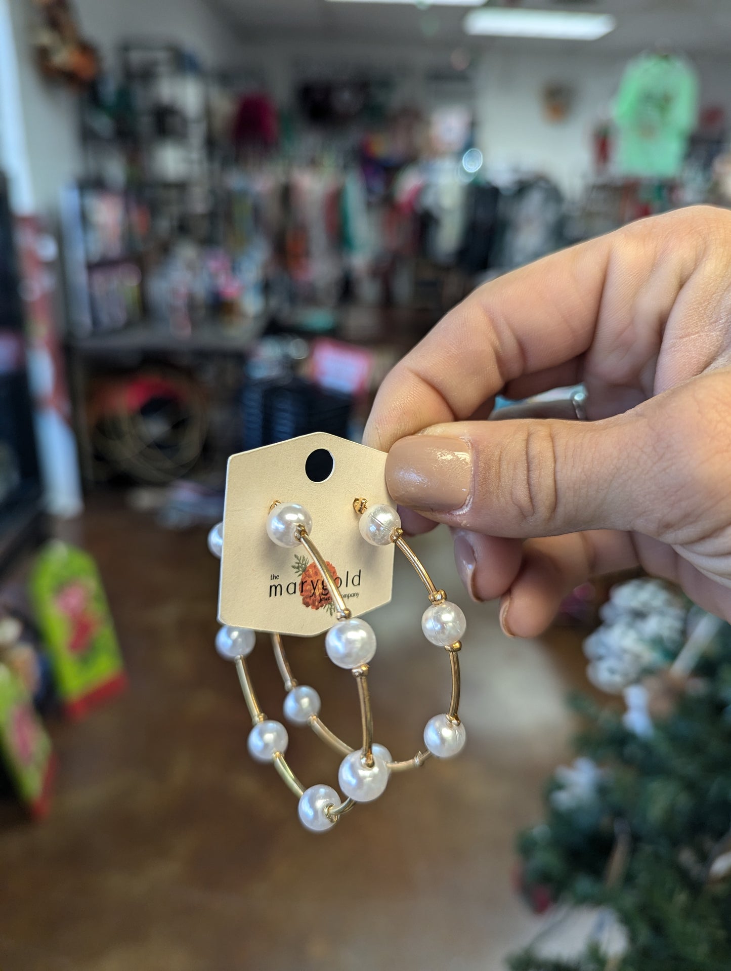 Pearl Hoop E051