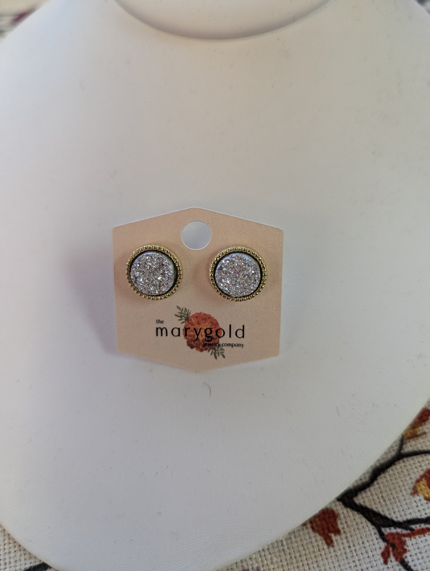 Druzy Stud E024