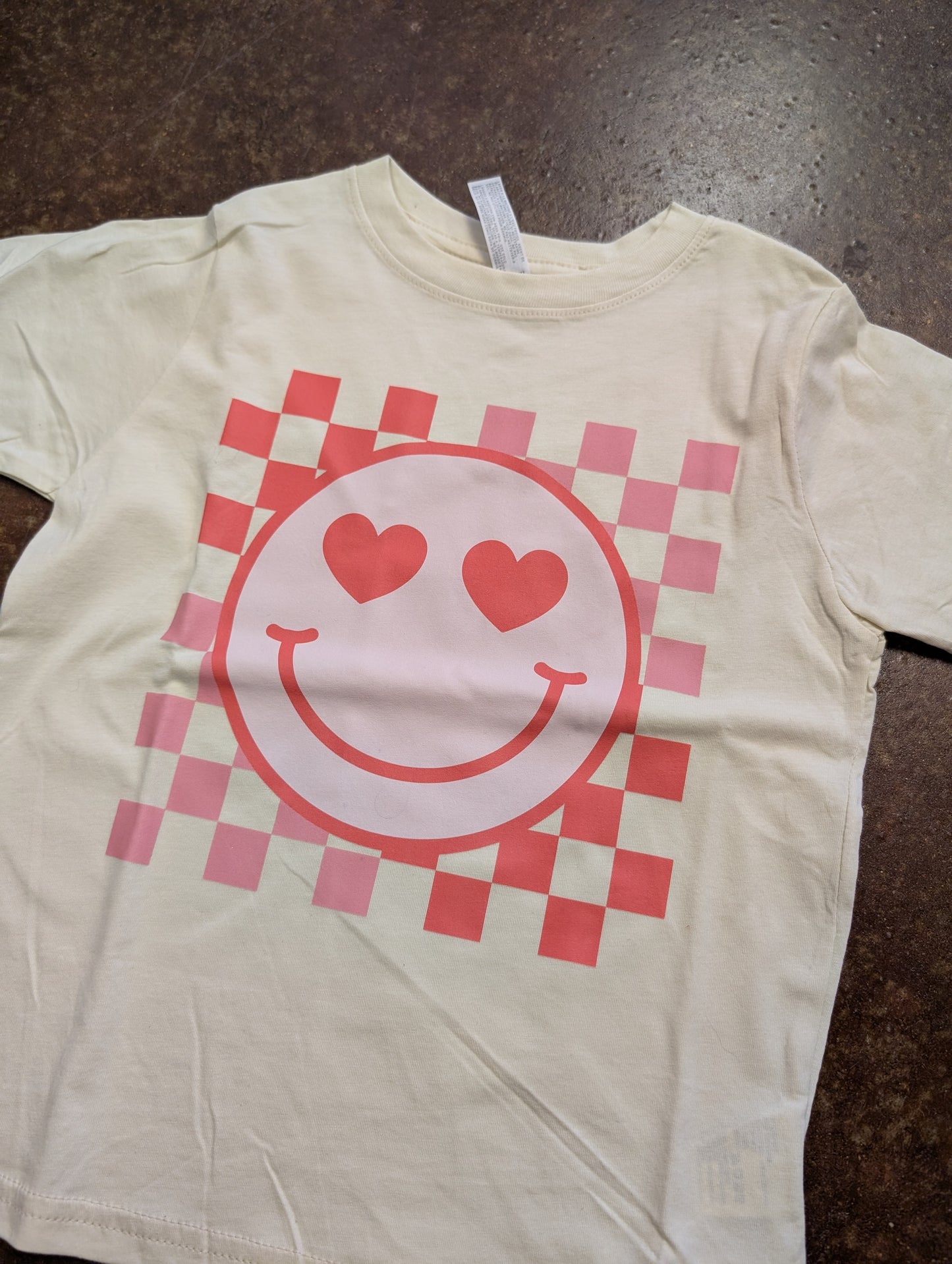 Heart Smile Checkered