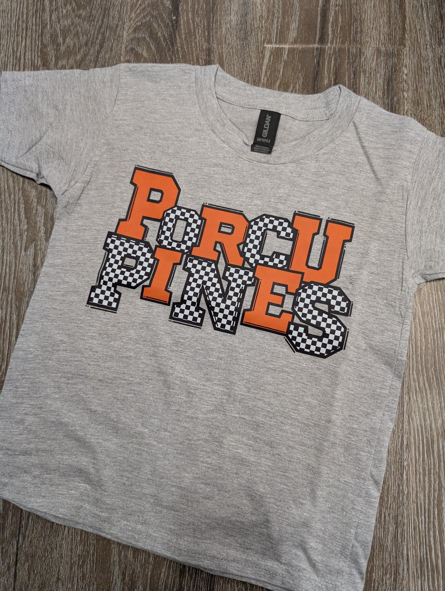 Porcupines Checkered Tee