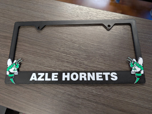Azle License Plate Cover
