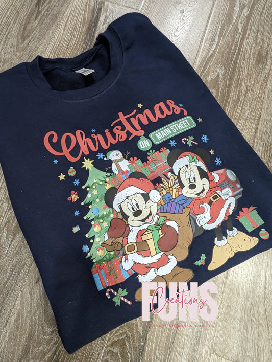 Mouse Christmas on Main St.