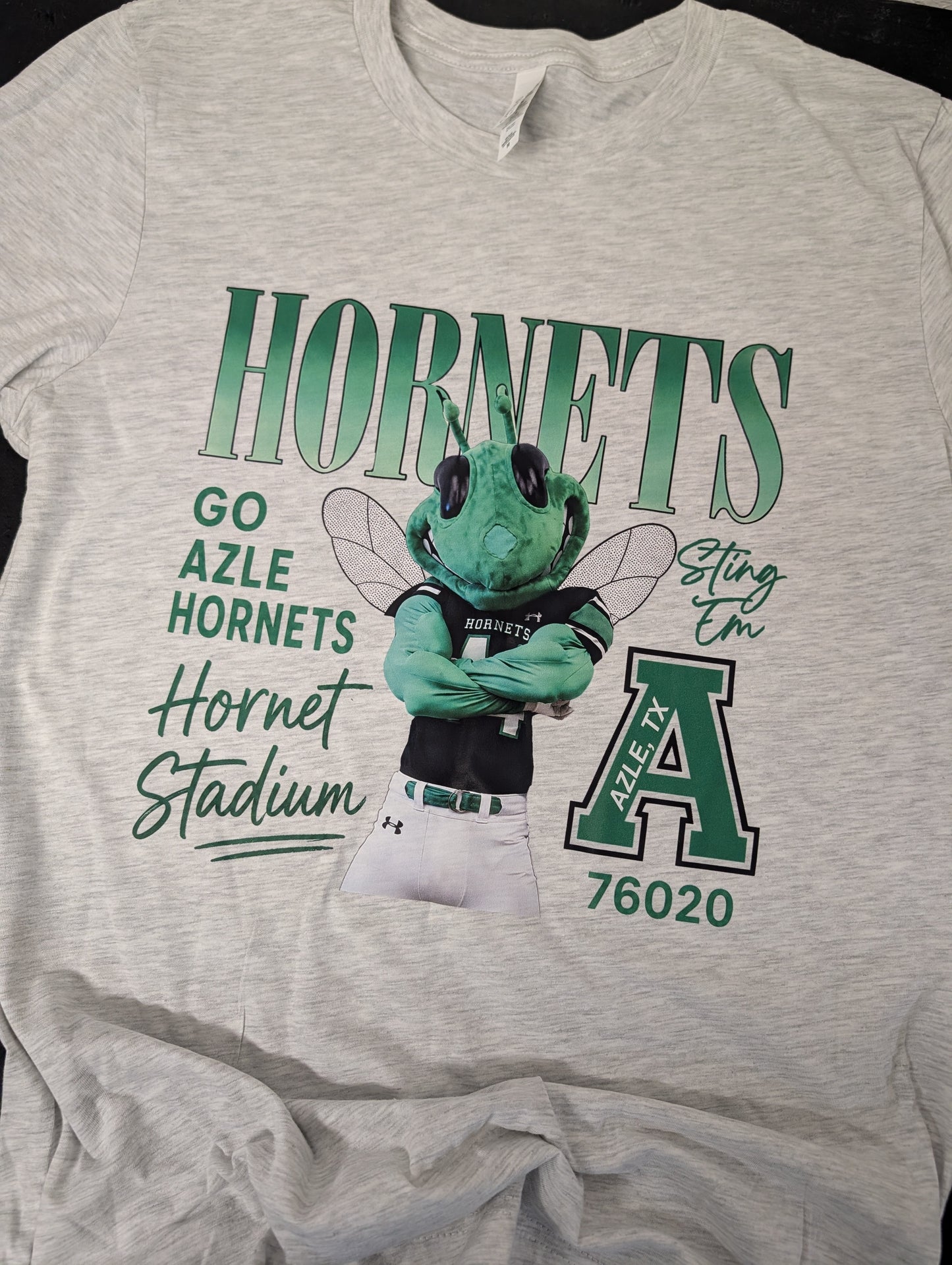 Buzzy Mascot Newspaper
