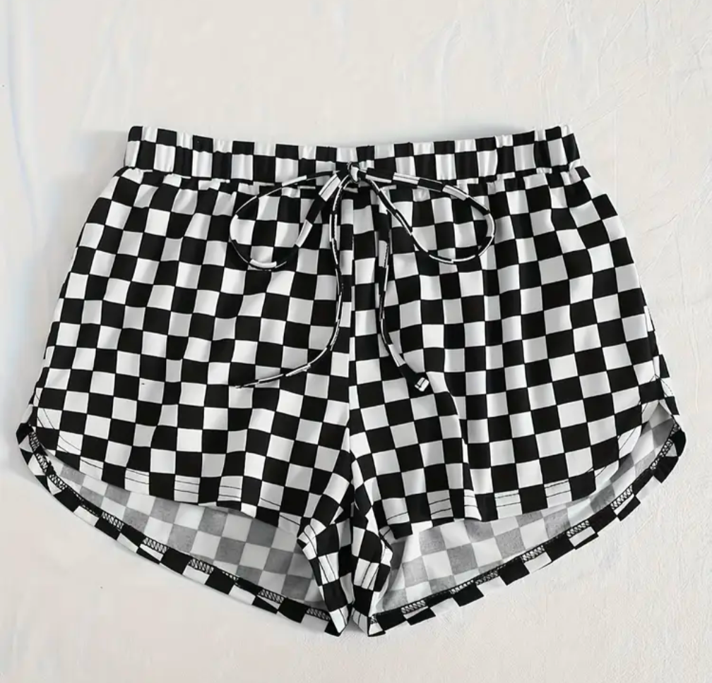 Checkered Shorts