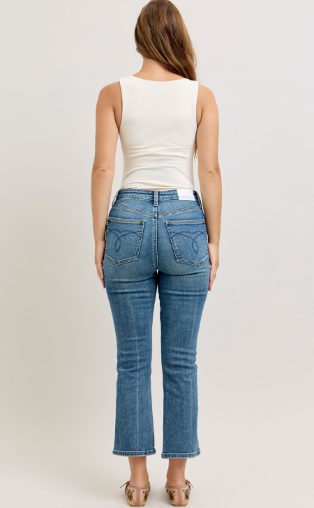 Judy Blue HW TC Kick Flare