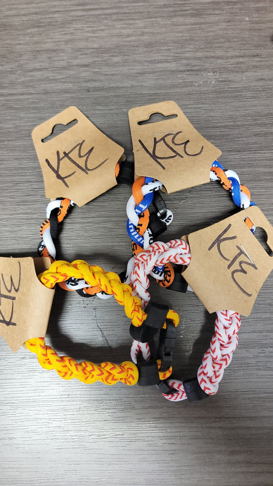 Braided Baseball Bracelet