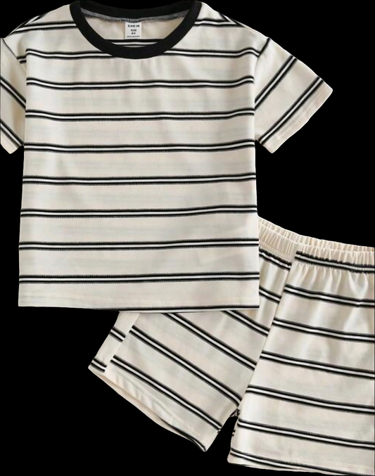 Boys Striped Set