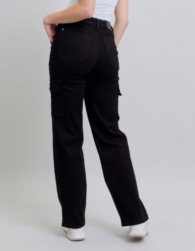 JB Blk HW Cargo Wide