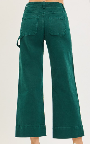 Hunter Green Risen HR Crop