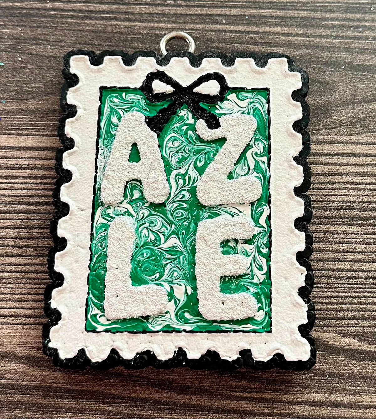 Grn/White Azle Frame- Agent 007