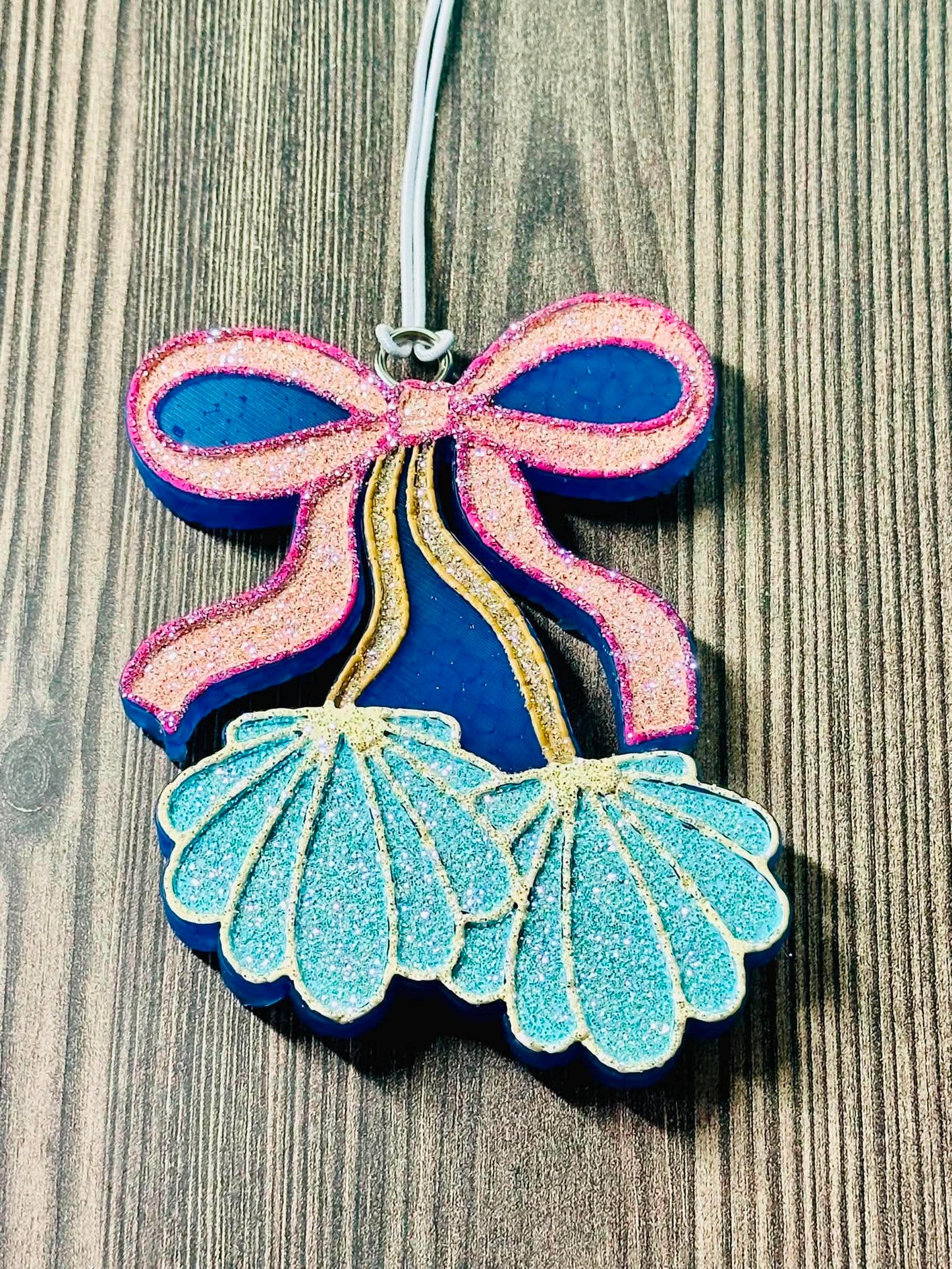 Sea Shell Bow- Lemon Verbana