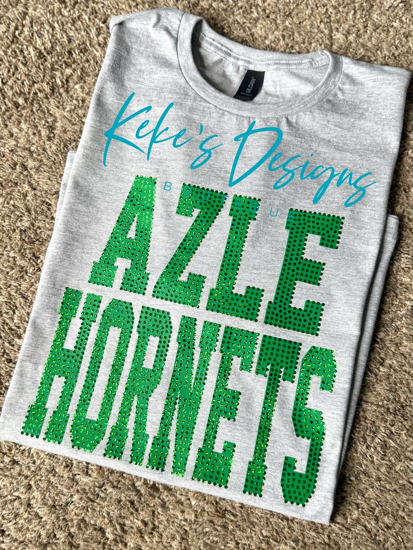 Block Azle Hornets Spangle