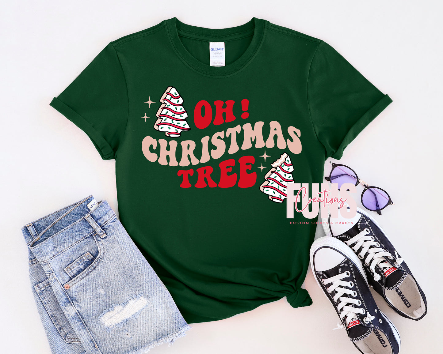 Oh Christmas Tree Cakes DTF Transfer