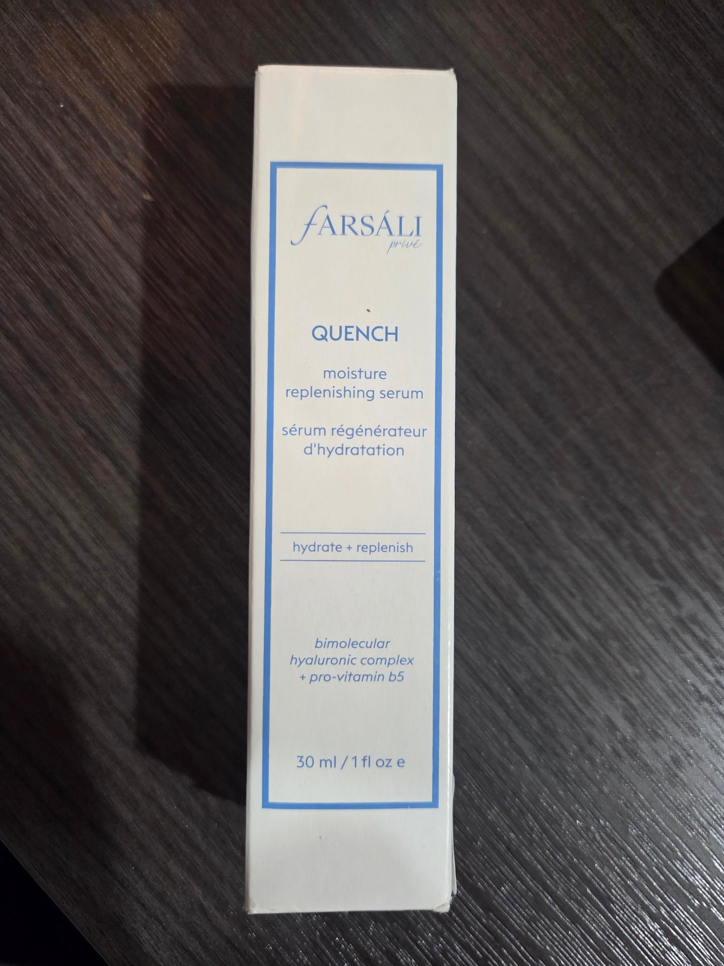 Farsali- Quench Moisture Replenishing Serum