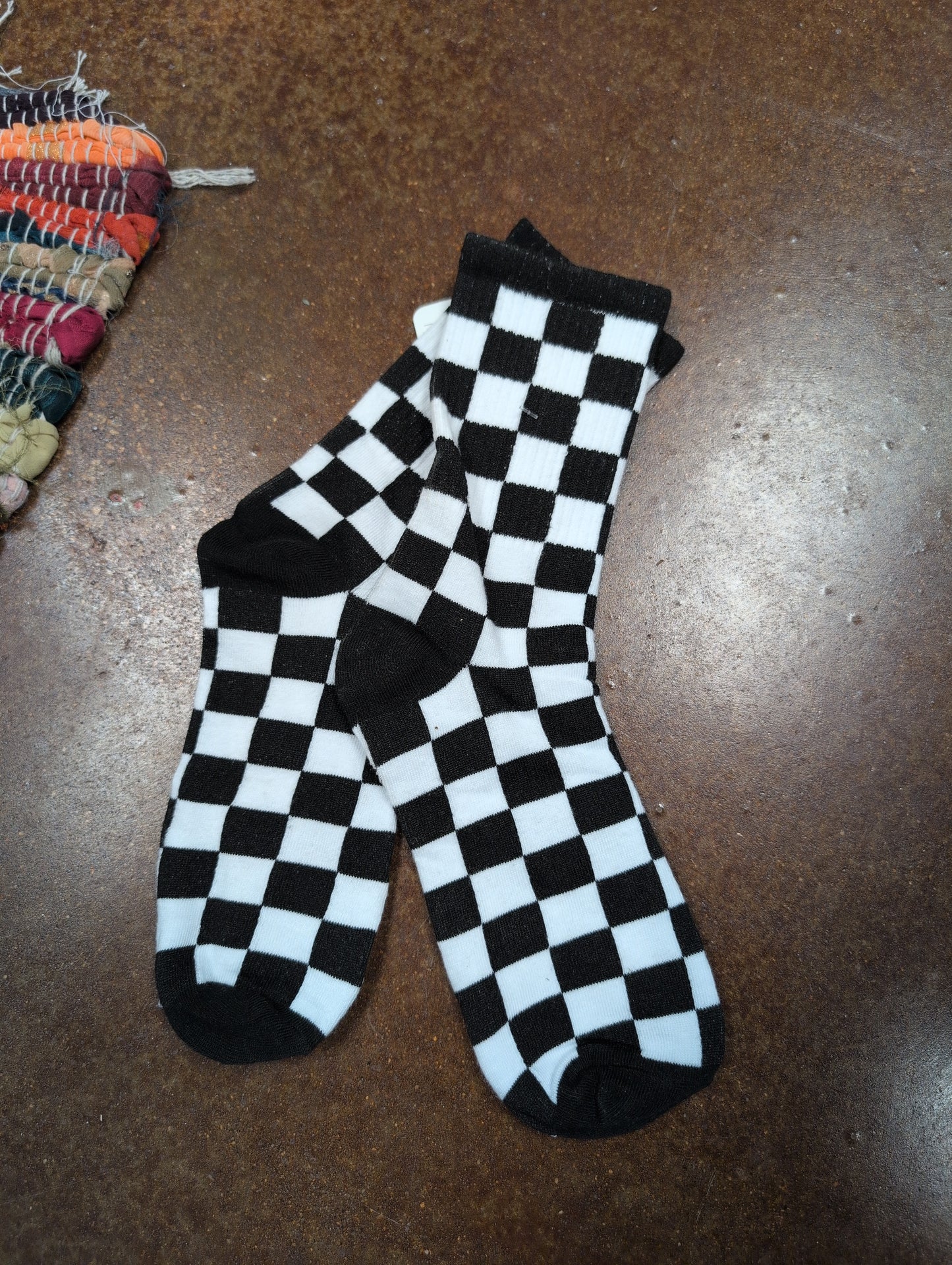 Checkered Socks