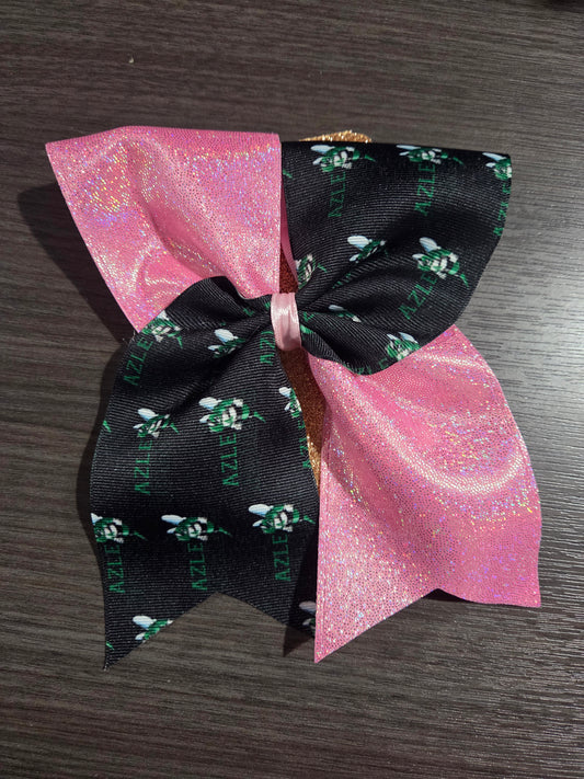 Azle/Pink Shimmer Bow