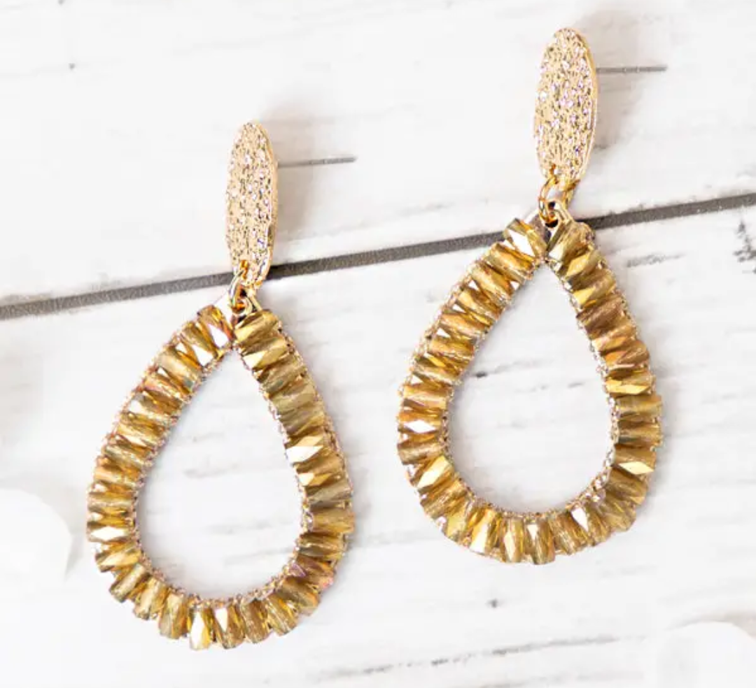 Drop Earrings - Gold