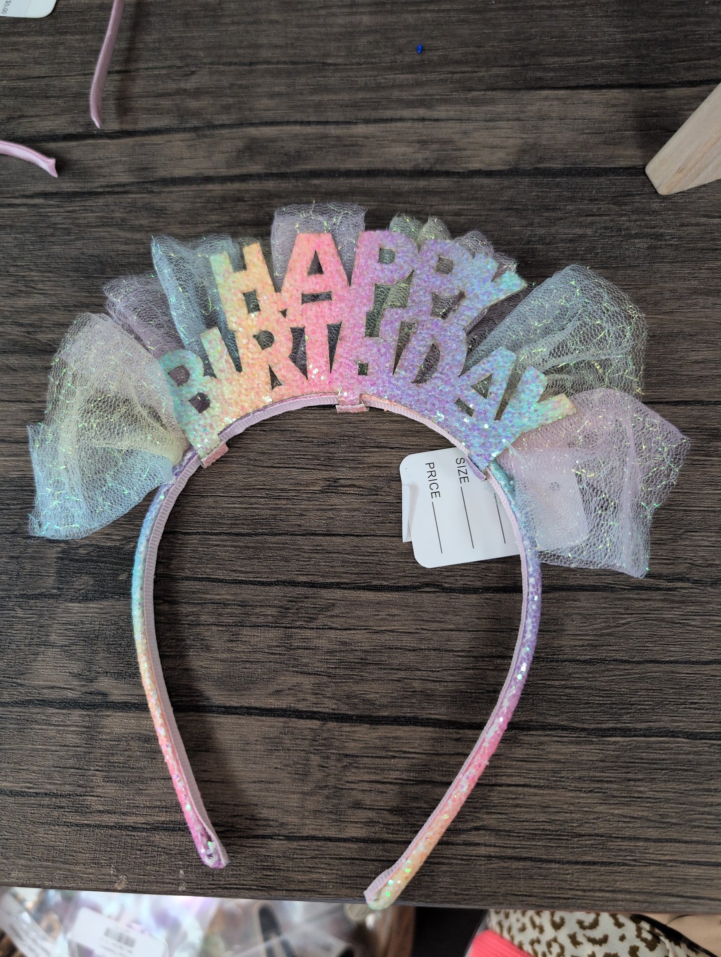 Happy Birthday Headband