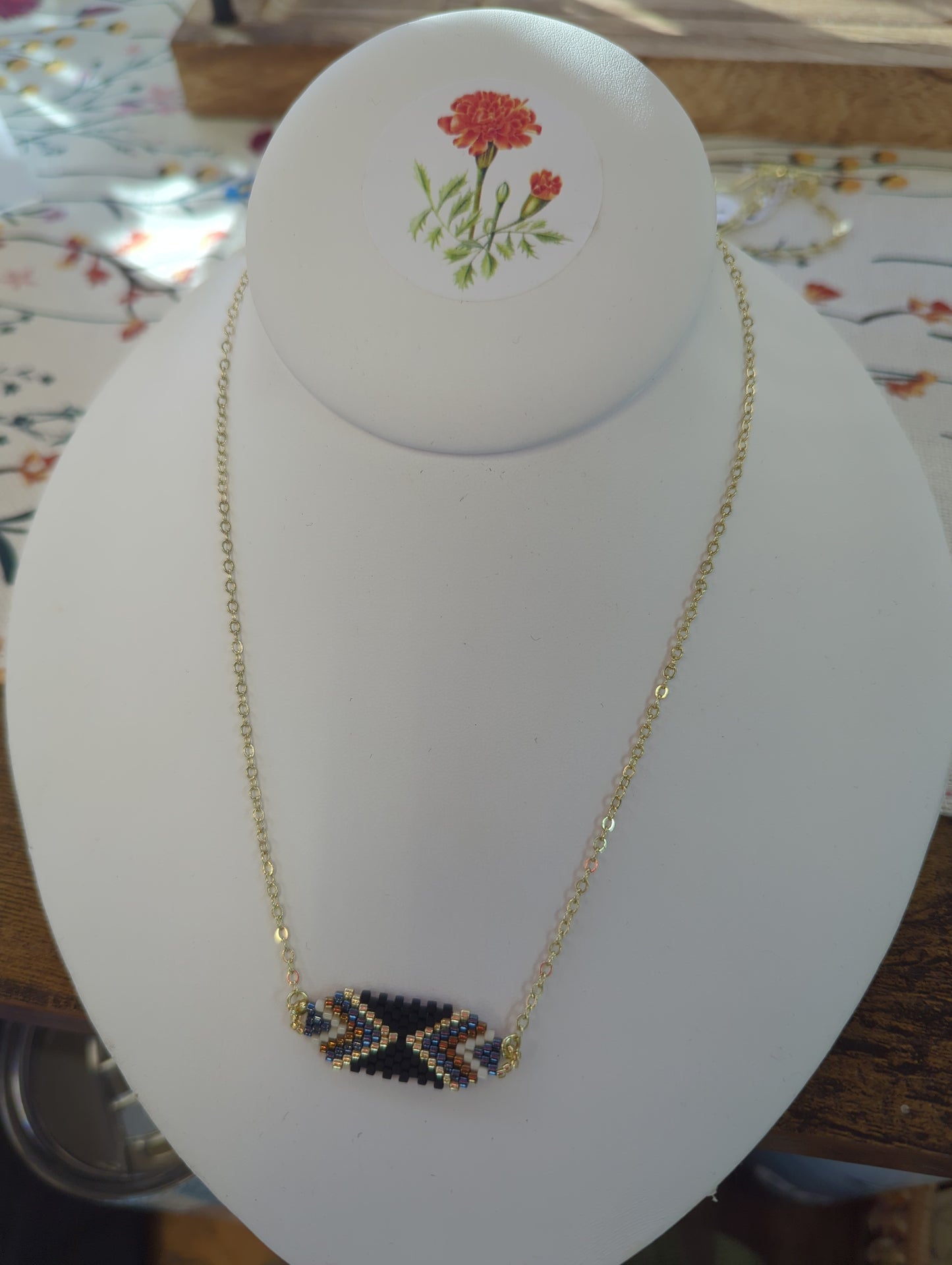 Aztec Headed Necklace N002