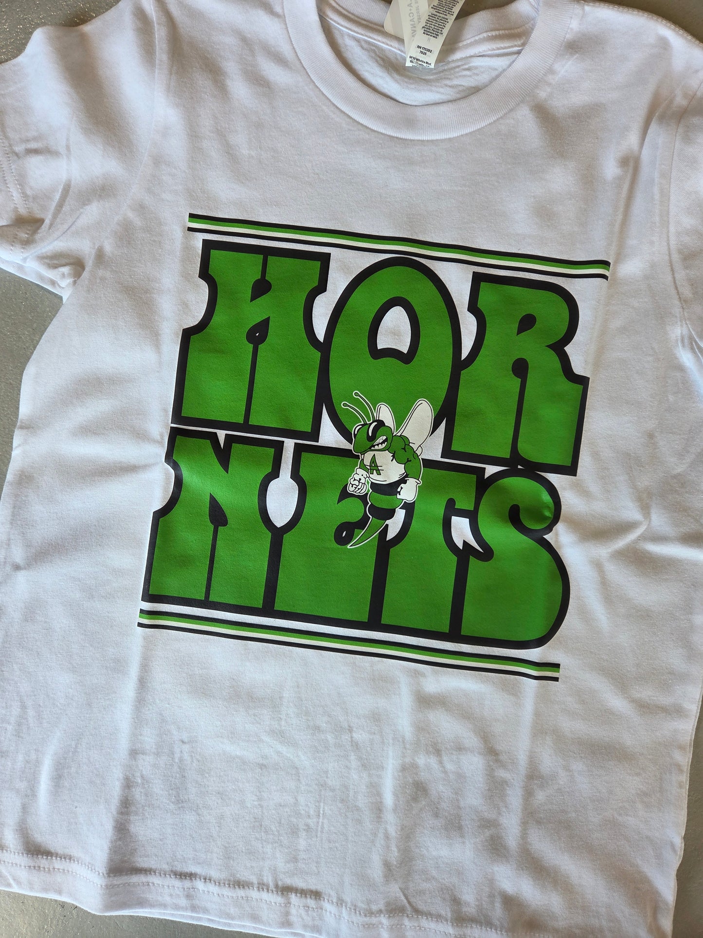 Retro White Hornets Tee