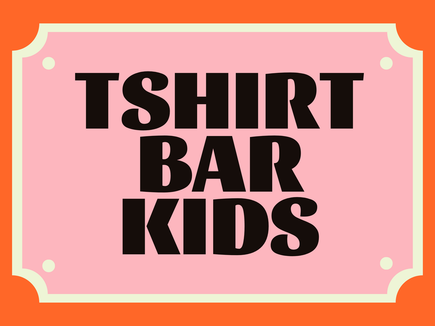 TShirt Bar - Kids