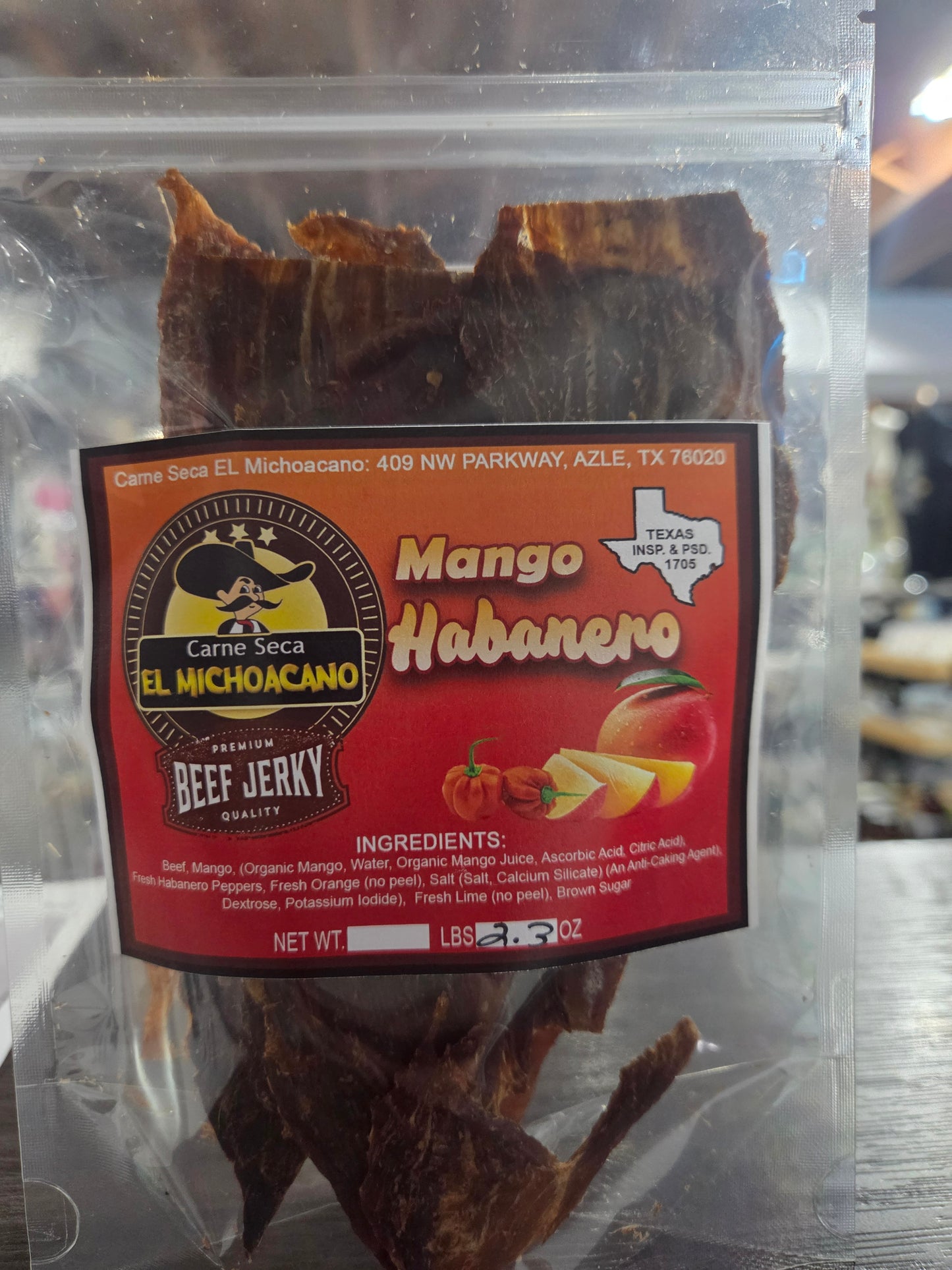Mango Habanero Jerky
